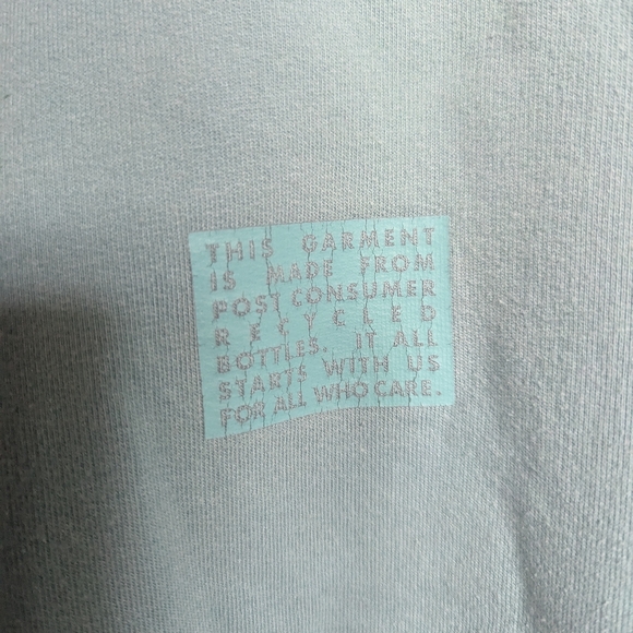 NOIZE recycled sweatshirt size XS beautiful turquoise - Picture 3 of 5